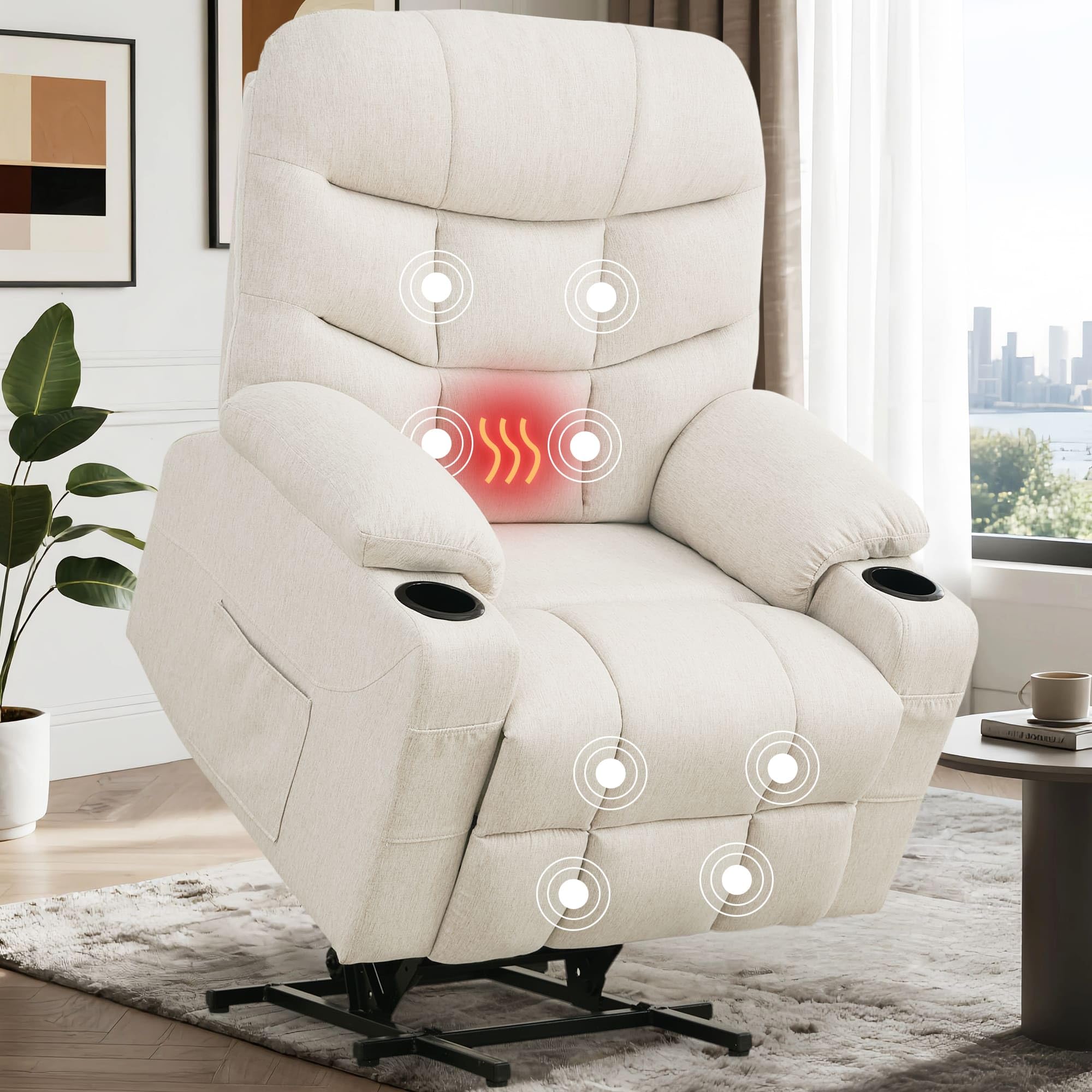 Amazon.com: Korser Power Recliner Chair with Massage and Heating